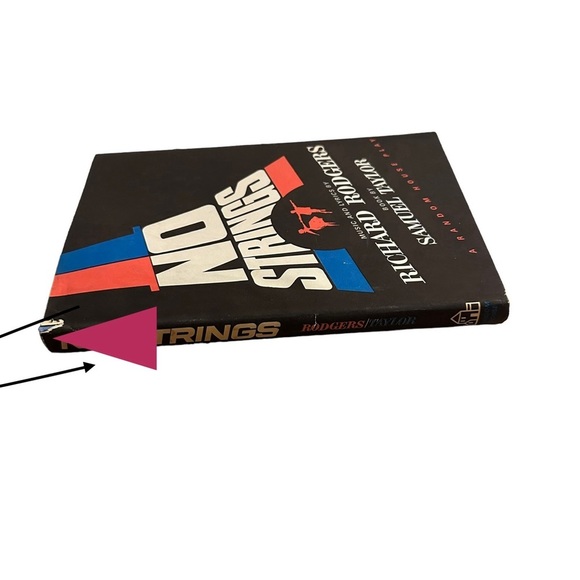 Vtg 1962 No Strings: A New Musical Taylor & Rodgers Hardcover Dialogue & Lyrics - Picture 5 of 7